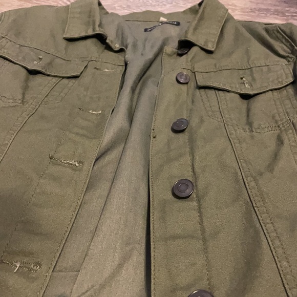 Brandy Melville jacket, green - Picture 3 of 3